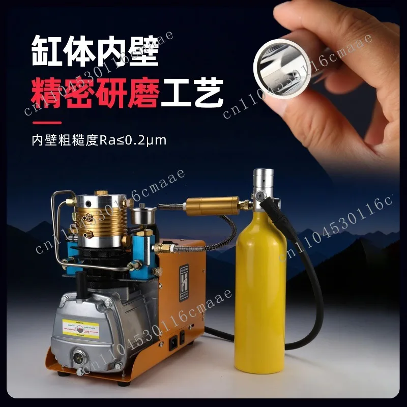High Pressure Pump 30MPa High Pressure Pump 40MPa Single Cylinder Water-cooled Electric Air Pump 4500PSi Air Compressor