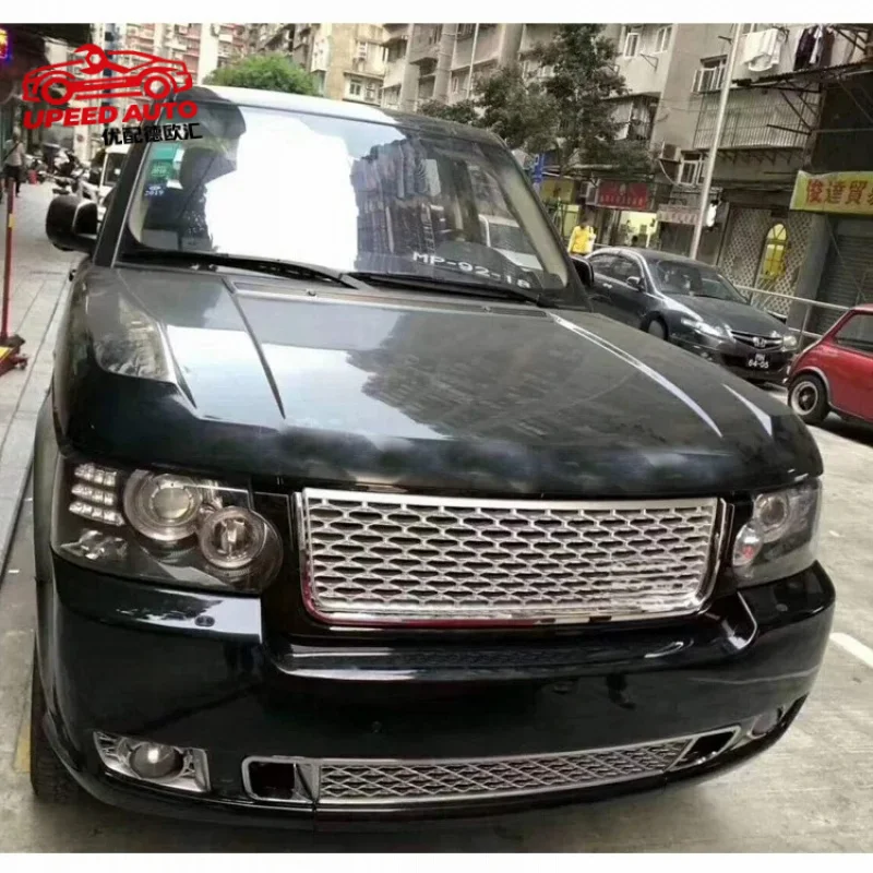 Suitable for Car Accessories 2012 Genesis Style Front Rear Bumper Heads Grille Tail Lights Body Kit Range Rover Vogue 2002-2009