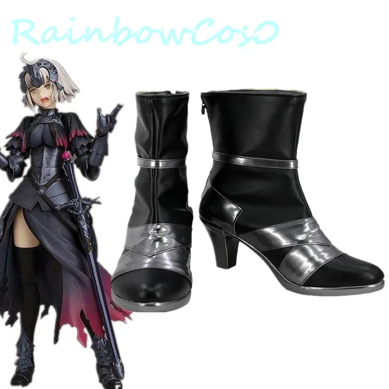 

Max Factory Figma Fate/Grand Order FGO ALTER Avenger Jeanne dArc Обувь для косплея Сапоги Игра Аниме Хэллоуин RainbowCos0 W1604