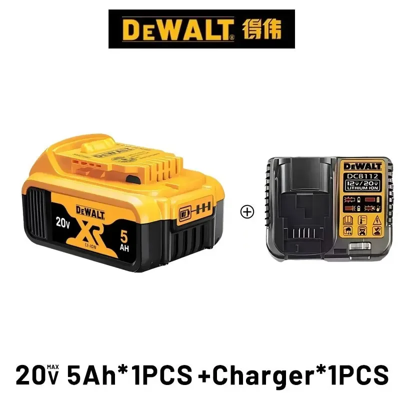 100% Original DeWALT 20V 6000mAh Power Tool Battery DCB206 DCB205 DCB200 DCF887 DCG405 DCD791 DCF922 DCF850 DCD805 Tool Battery image 3