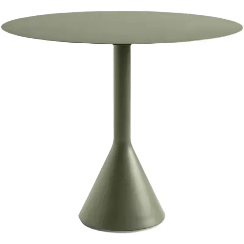 -Simple And Casual Outdoor Iron Art Table And Chair Courtyard Terrace Coffee Shop Milk Tea Shop Balcony Outdoor Combination