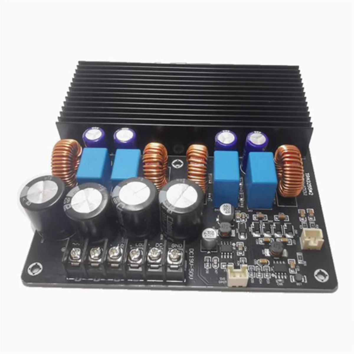 

TPA3255 Power Amplifier Board 2.0 Channel Dual-Core 600W+600W Stereo Digital High Power HiFi Amplifier Board-Sunrise