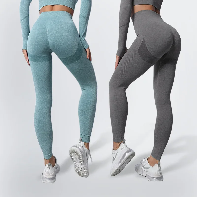 Women Sport Leggings Fitness Push Up Leggings Seamless High Waist Gym Scrunch Leggings Women Clothes Yoga Pants Women