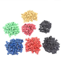 100pcs Pin Header Jumper blocks Connector 2.54 mm for 3 1/2 Hard Disk Drive CD/DVD Drive Motherboard and/or Expansion Car