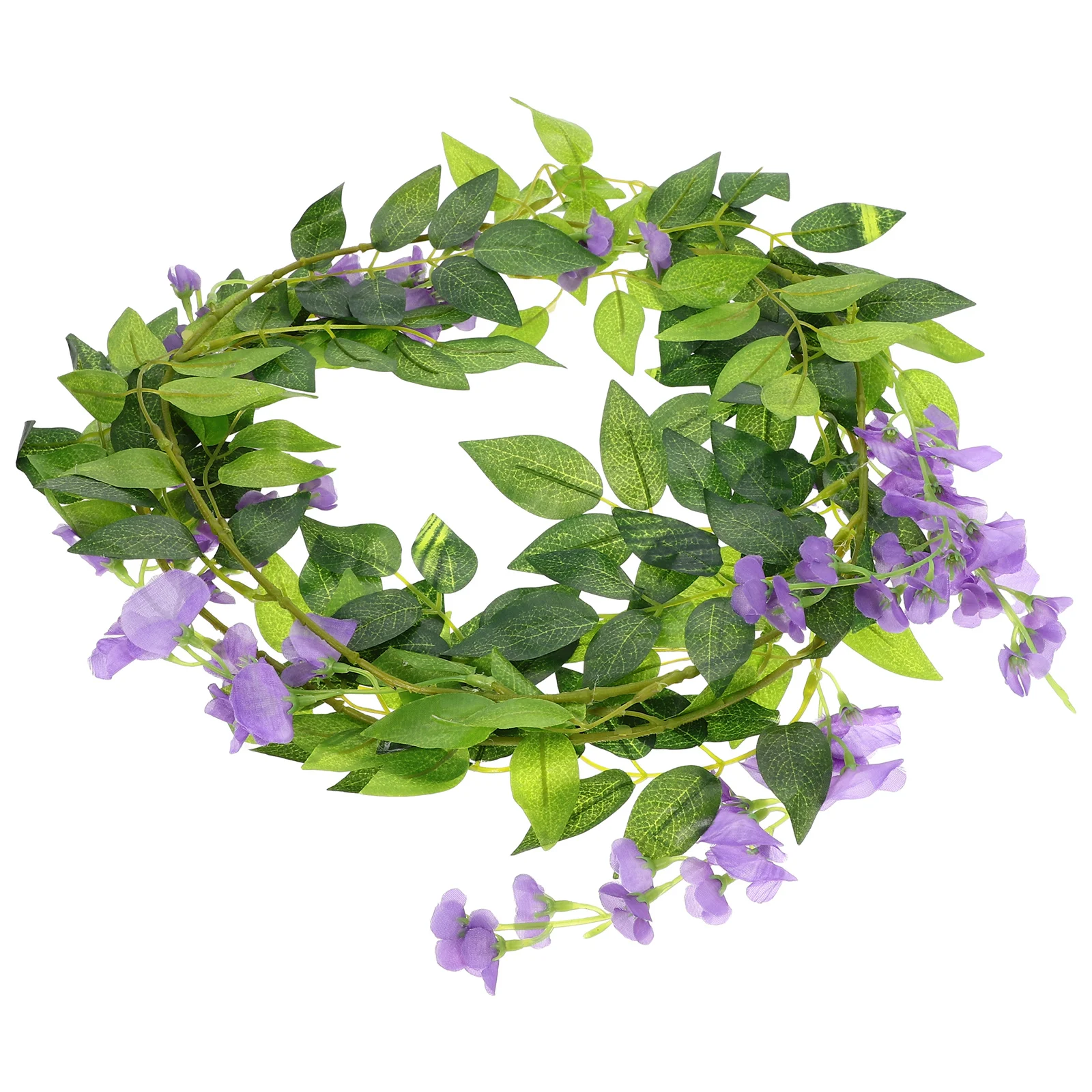 

Artificial Wisteria Vine Faux Flower Hanging Decor Spring Summer Wall Pendant for Home Wedding Festivals Hanging Wisteria Vine