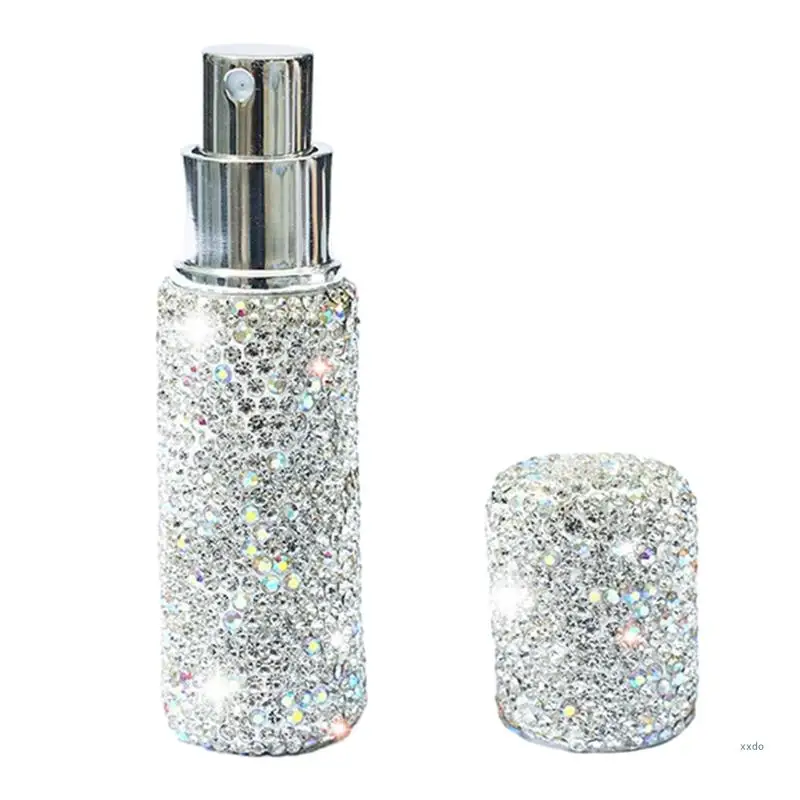 Rhinestone Perfumes Travel Refillable Perfumes Atomizer Bottle Bling Portable Mini Perfumes Spray Dispensers Container