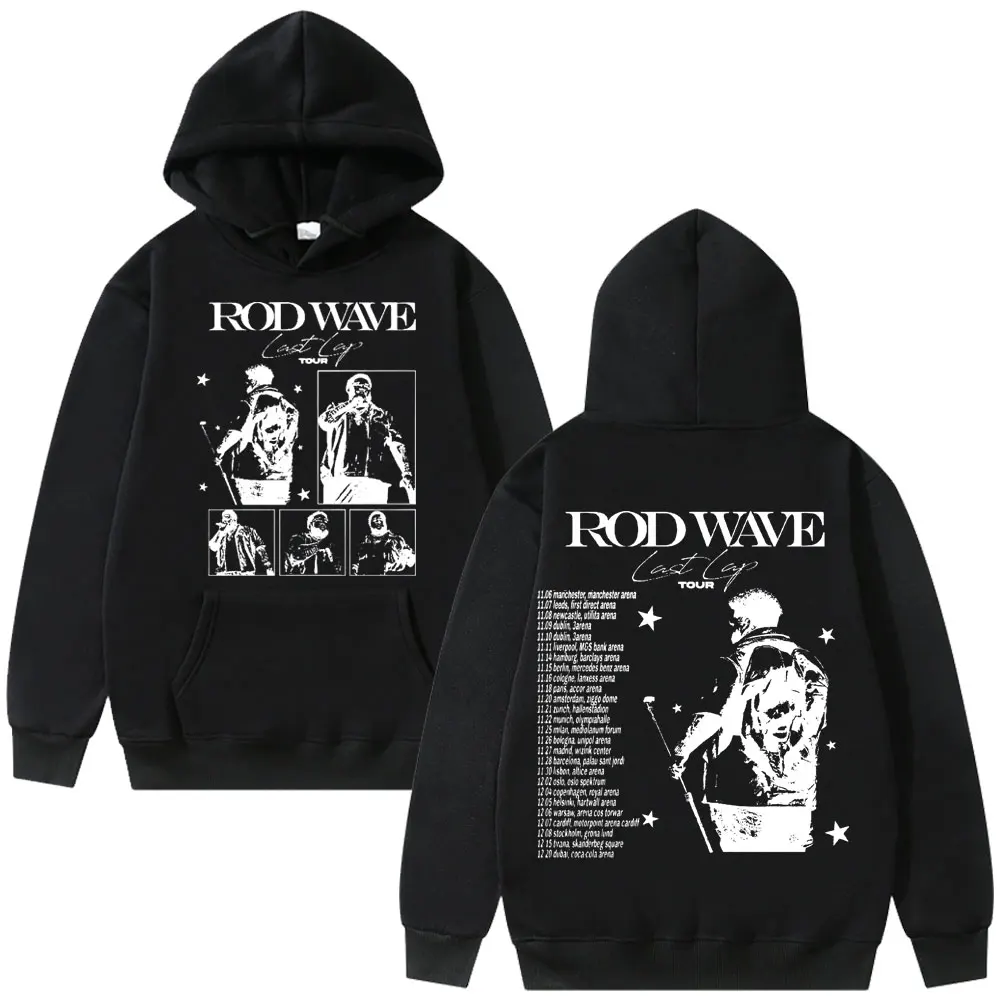 

Limited Rapper Rod Wave Last Lap Tour Hoodie Men Women Fashion Oversized Hip Hop Sweatshirt Tops Male Casual Long Sleeve Hoodies