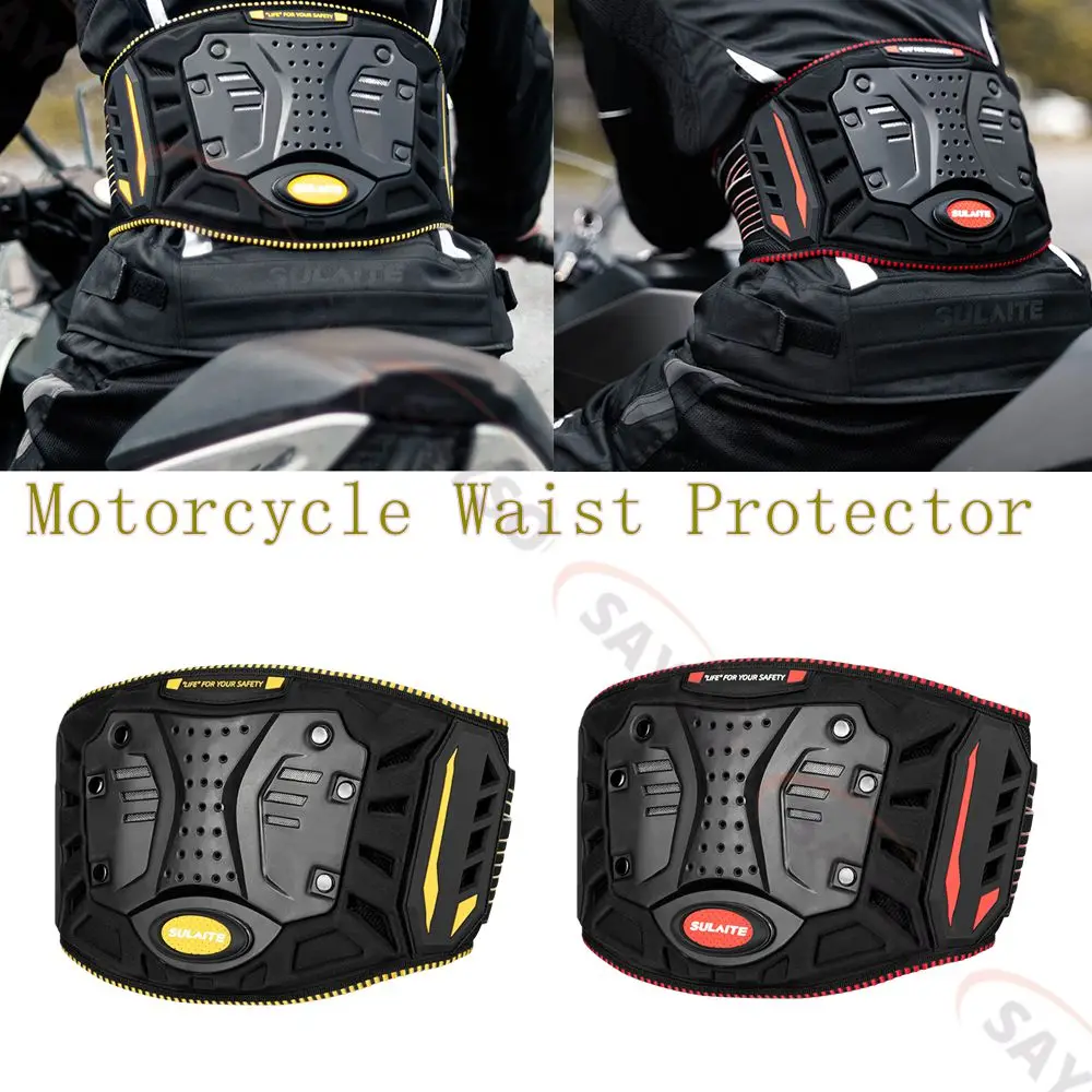 

(S/M)/(L/XL)Motorcycle Waist Protector Breathable Moto Motorbike Professional Motocross Guard Cycling Protection Protective Belt