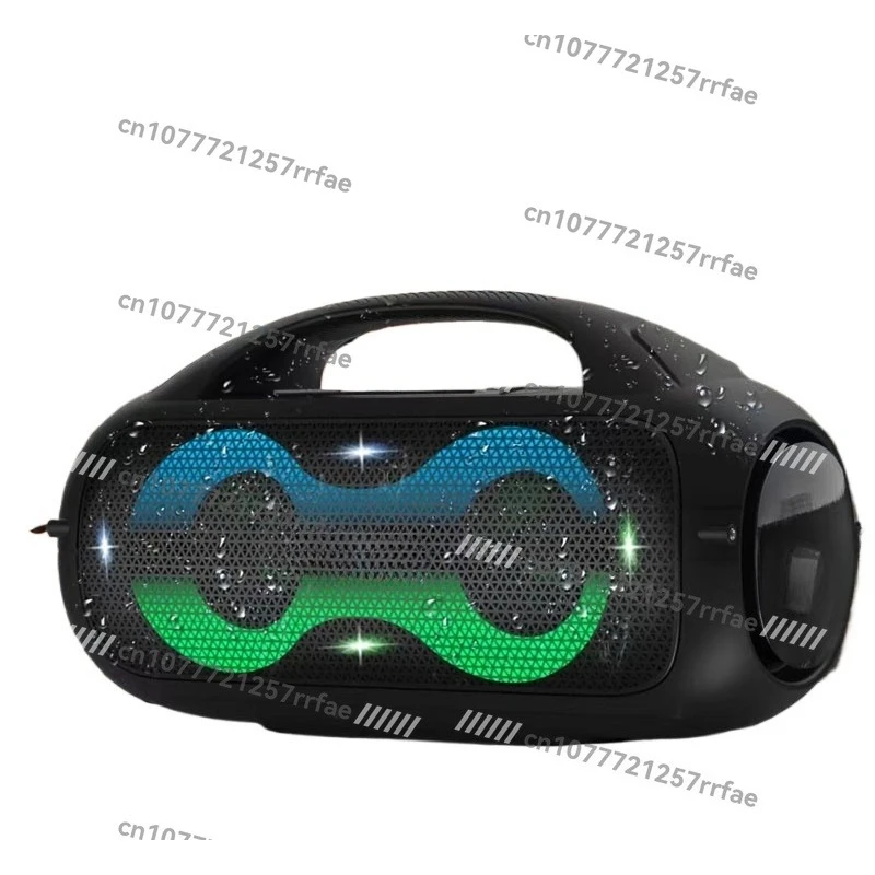 

Portable High Power Audio Bluetooth Outdoor Portable Speaker Car Subwoofer RGB