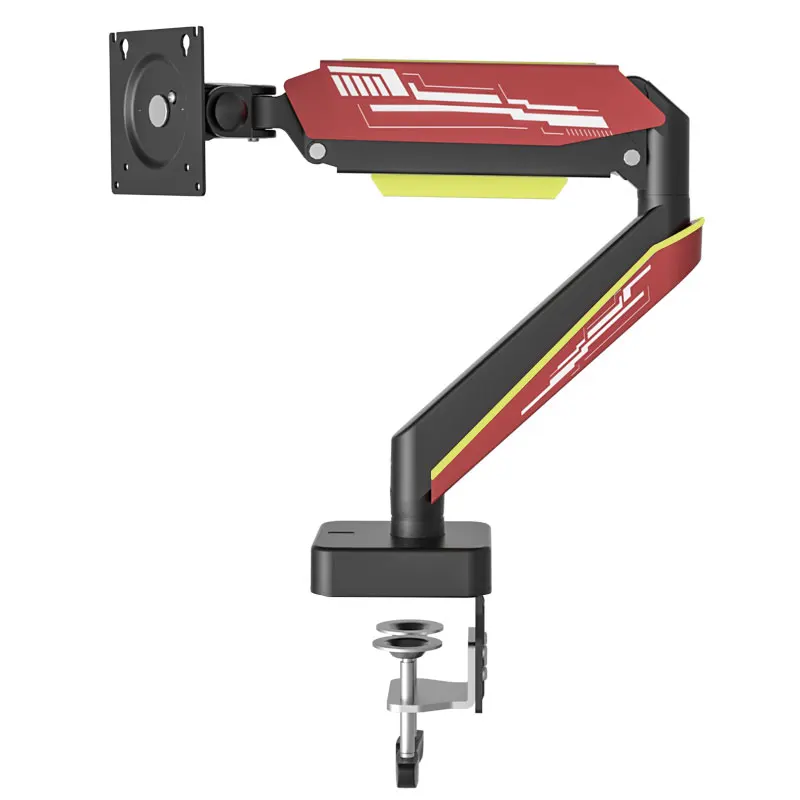 

Universal Monitor Mount Arm Led RGB Single Monitor Holder Monitor Arm up to 49 Inch Bearing 20KG For Gaming room suporte monitor