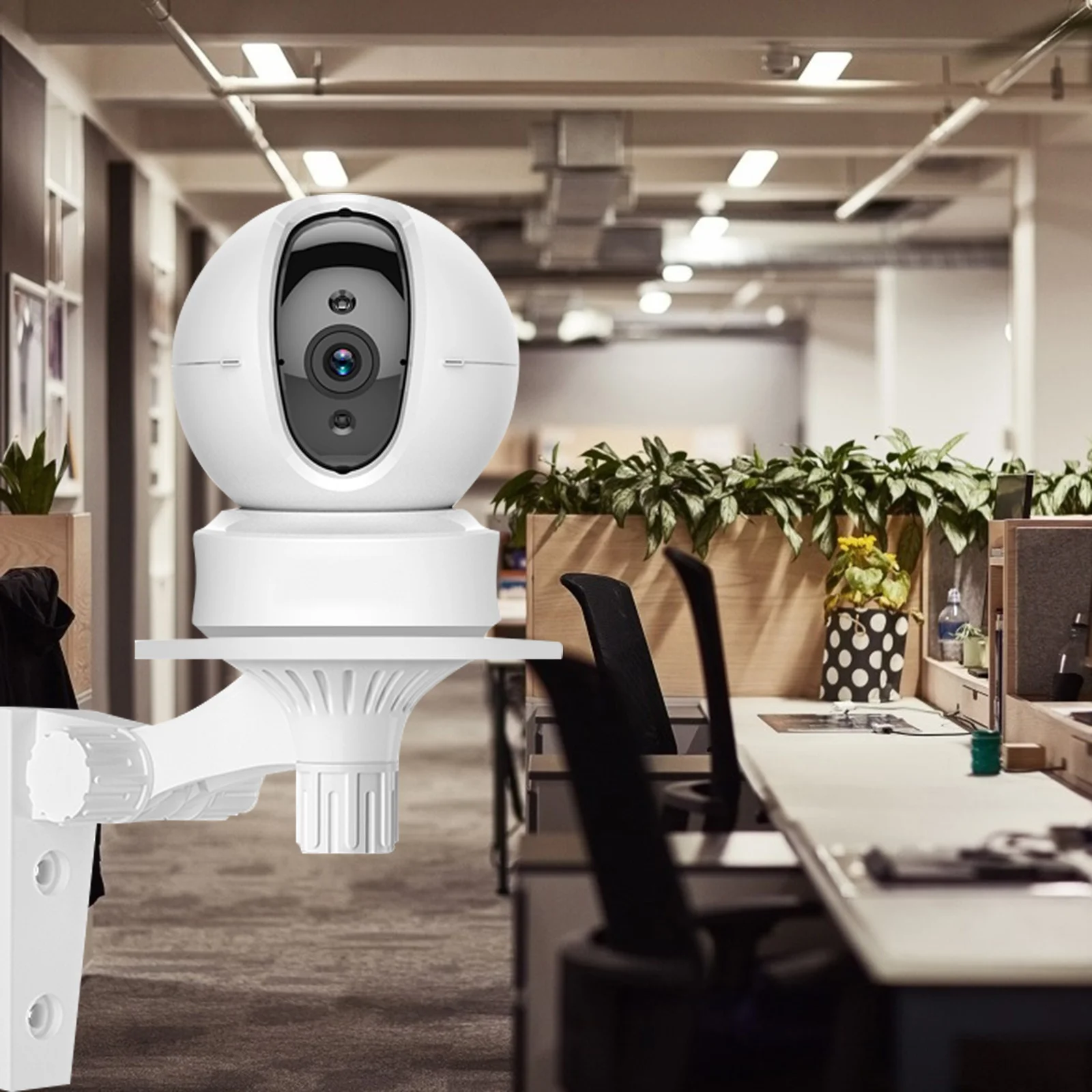 

2Pcs Wireless WiFi Security Camera Bracket Practical Wall Mount for Outdoor Surveillance System Support Brackets