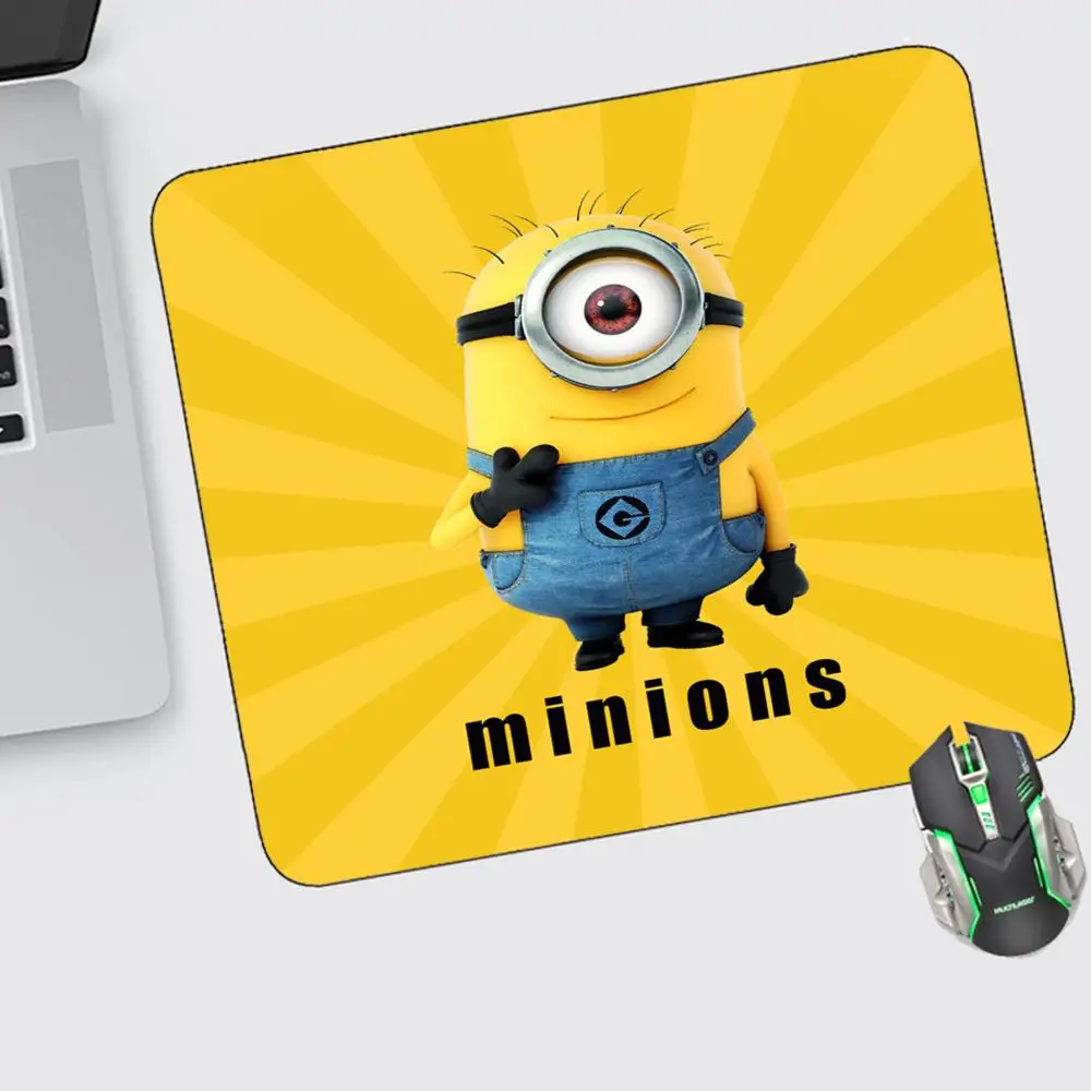 

Cute M-Minions Mouse Pad Small Gaming Accessories Keyboard Computer Offices Desk Mat Pc Gamer Non-slip Rubber Mousepad