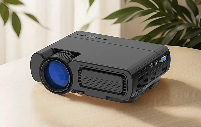 High definition portable projector home mini small smartphone projection