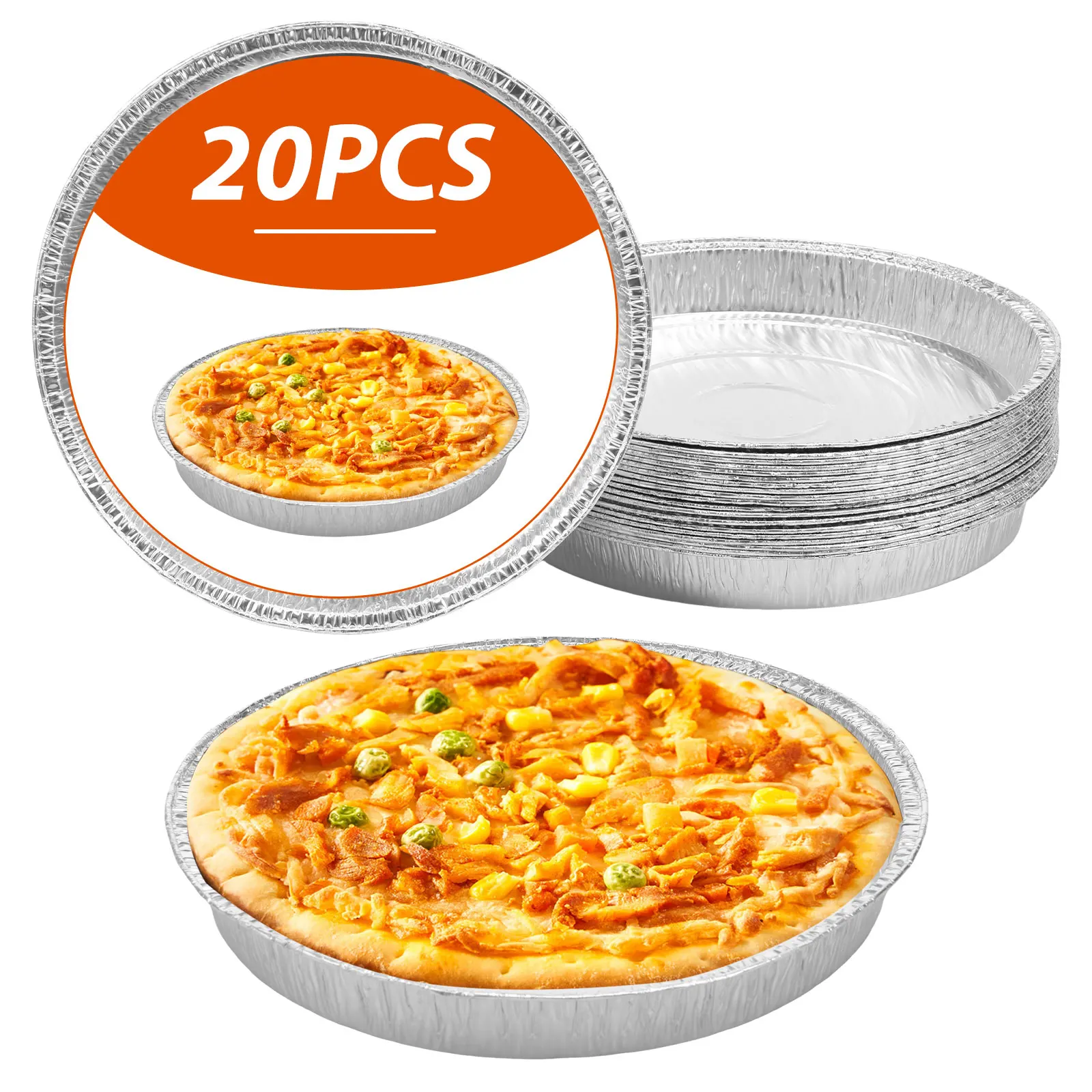 20 szt. Okrągłe blachy do pizz – Pizza Conveyor Oven recenzja i cena