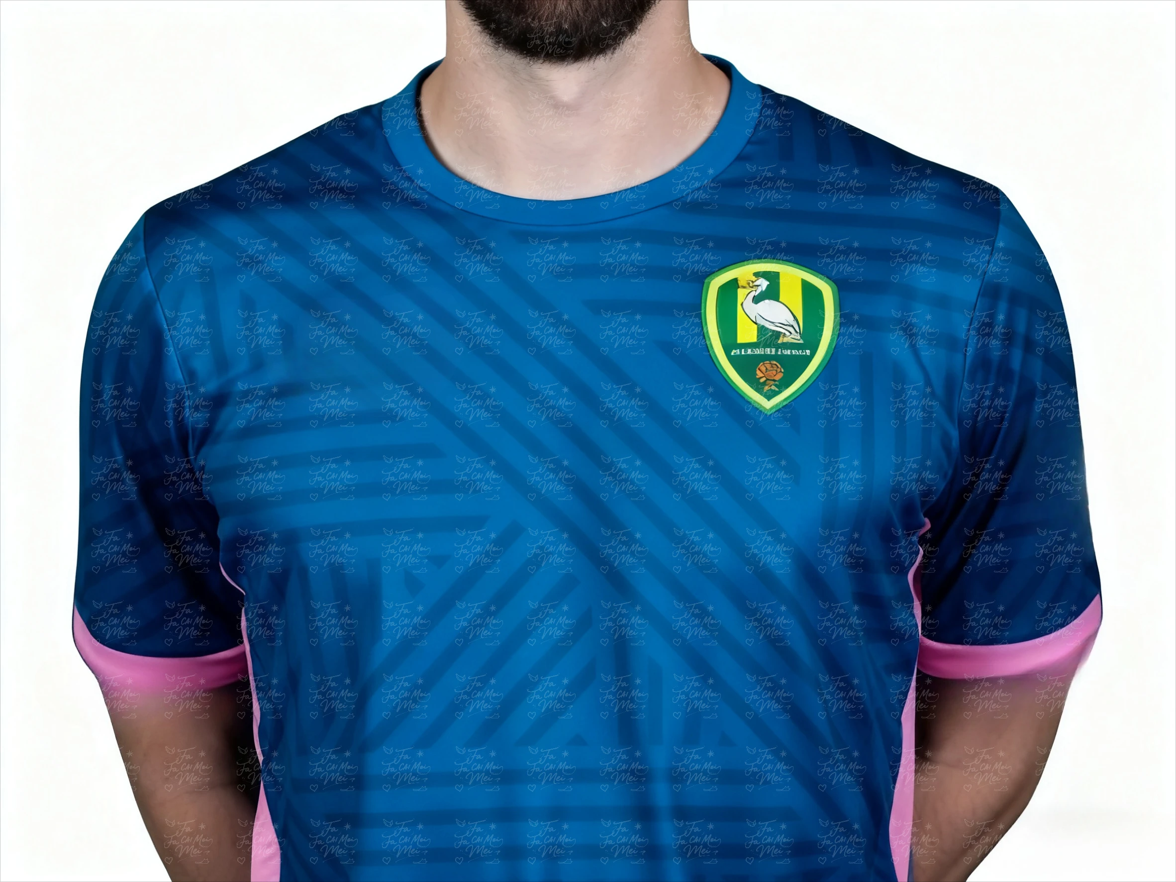 ADO Den Haag25/26 Ropa deportiva local Camiseta de fútbol Secado rápido 3D Digital Manga corta Impreso Hombres y mujeres