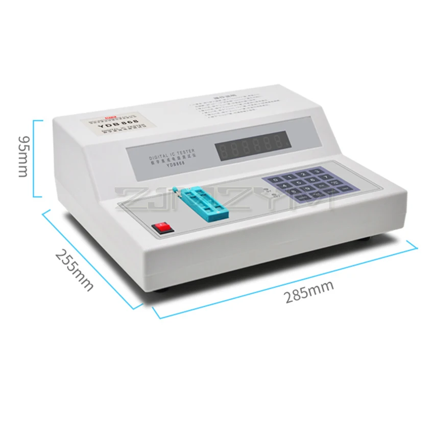 Cyfrowy Tester IC YBD868 zintegrowany Tester obwodów sprawdzania komponentów układ scalony pulpitu przyrząd do testowania pomiarowej Off-Line