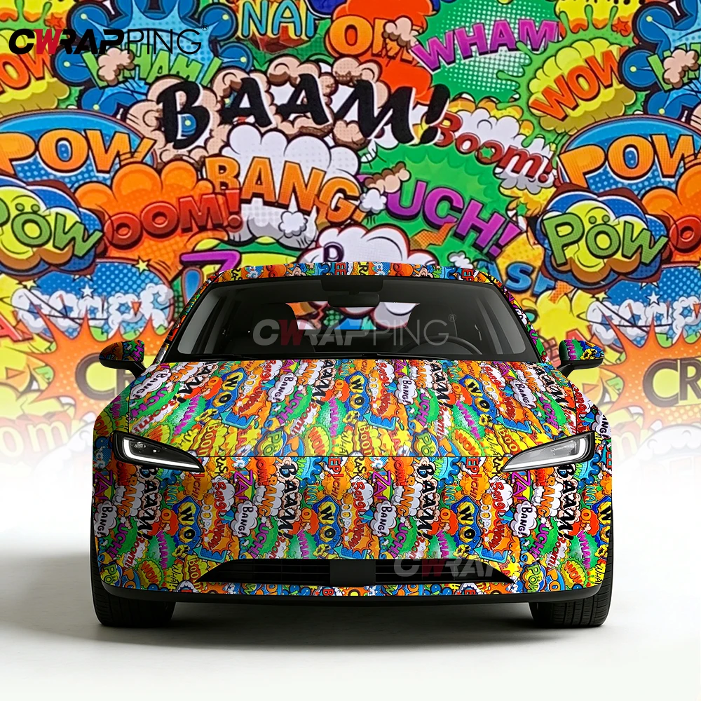 

Graffiti Film Vinyl for Motorcycle Vinyls Car Wrap Full Body Covering Exterior Car Stickers Auto Outdoor Accessories Motorcycles
