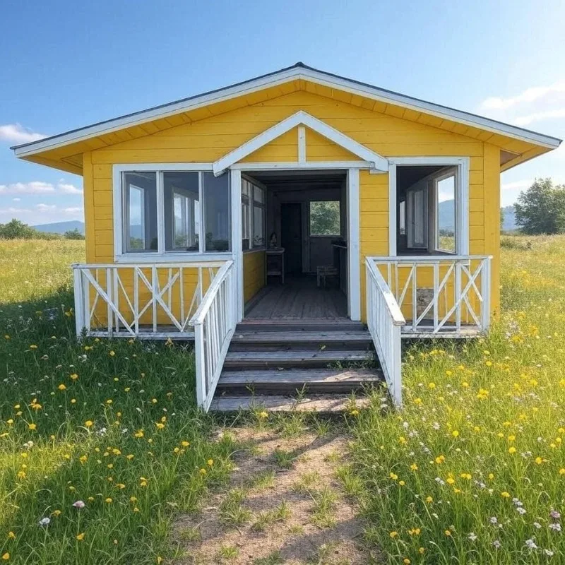 Casa Prefabbricata Espandibile YG Personalizzata da 40 Piedi, 2 Camere da Letto, Pieghevole, Ignifuga, in Acciaio, Portatile, Modulare, a Montaggio Rapido