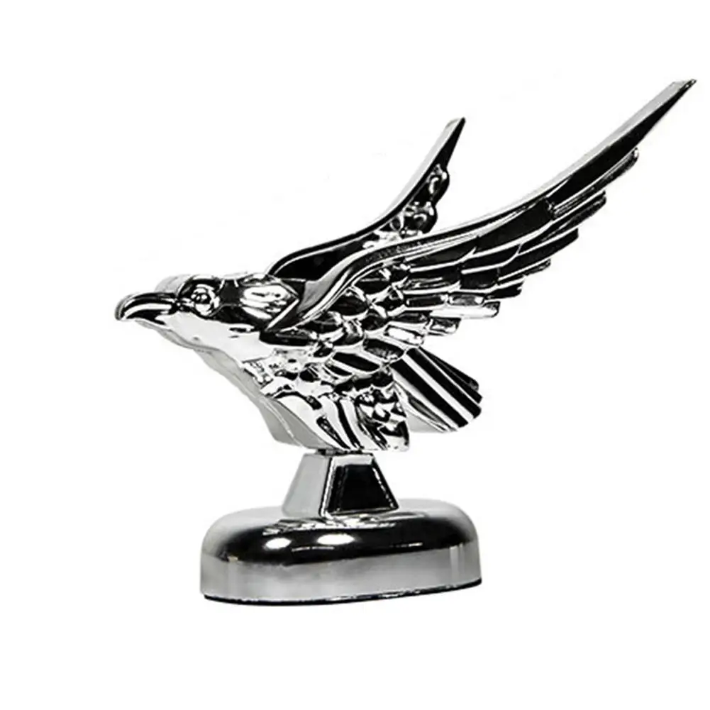 3D Car Bonnet Front Hood Eagle Ornament Badge Auto Modification Emblem Cover Stickers Auto Exterior Decoration Accessories