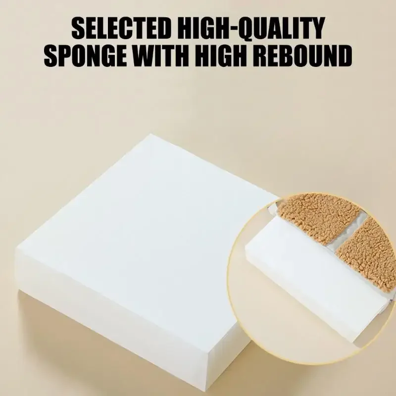 وسادة داعمة لتناول الطعام للأطفال الصغار، كرسي محمول مريح من القطيفة لزيادة الارتفاع مع حزام قابل للتعديل للسفر والمنزل 15UB #2