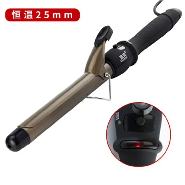 

High quality Ceramic Electric Curling Iron Large Curl Small Curl Water Ripple Curling Iron Lazy Big Wave