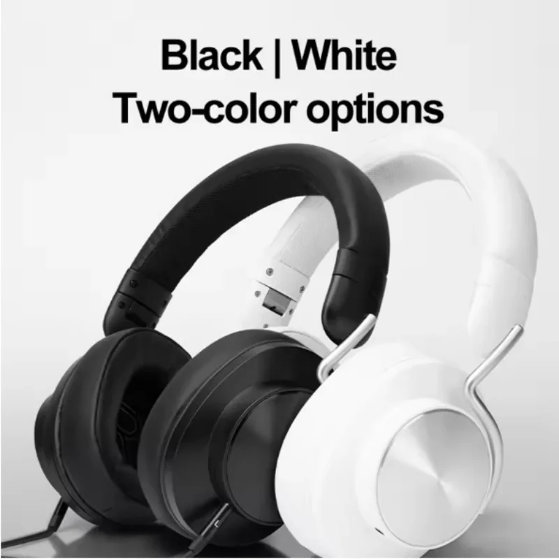 iBasso JR Brownie 有線 HiFi 密閉型ヘッドフォン 3.5mm マイクケーブル付き 高忠実度ゲーミングヘッドセット PC およびコンピュータ用
