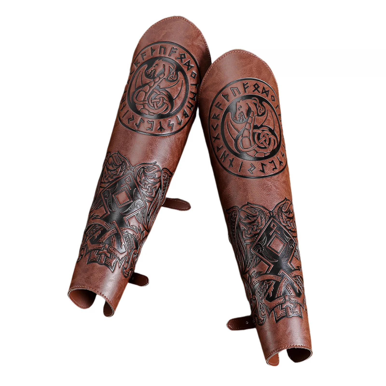 Erwachsene Motorrad Reiter Stiefel Abdeckung Cosplay Kostüm Punk Gürtel Schnalle Niet Schuh Abdeckung Retro Renaissance Zubehör