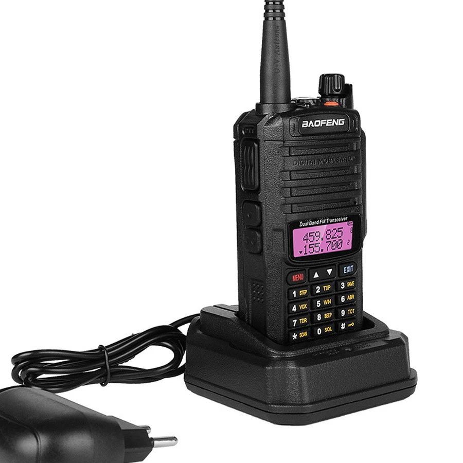 Waterproof Walkie Talkie IP68 Baofeng UV-9R Plus 10km High Power Dual Band Two Way Radio UHF VHF Portable Ham Radio UV9RPLUS