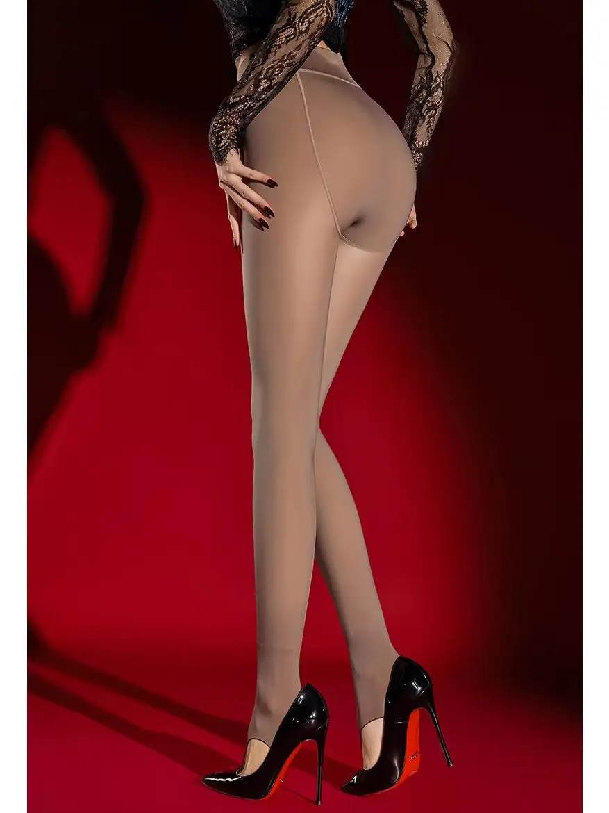 100G 200G 300G Autumn Winter Leggings Tights Elastic Fitness Legging False Transparent Stocking Pantalon Capris Trousers Collant