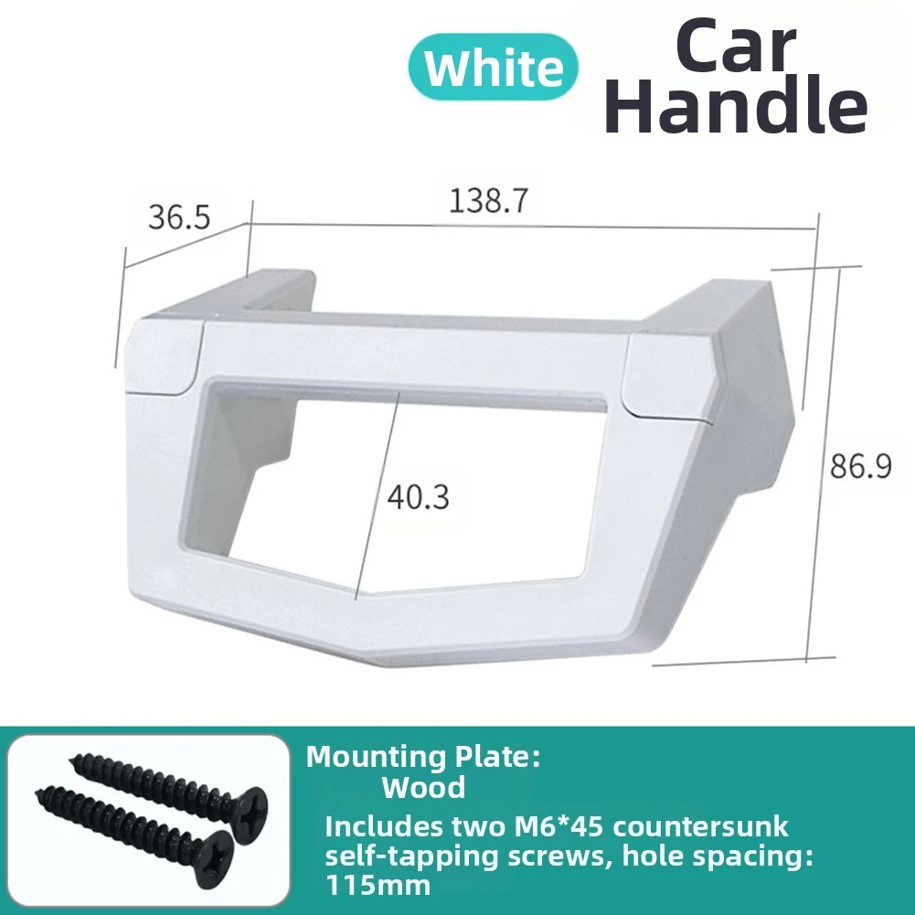 

Nylon RV Handle with Reinforced Back for Pickup Truck Luggage Tie Down Rope Bracket High Hardness and Toughness Material