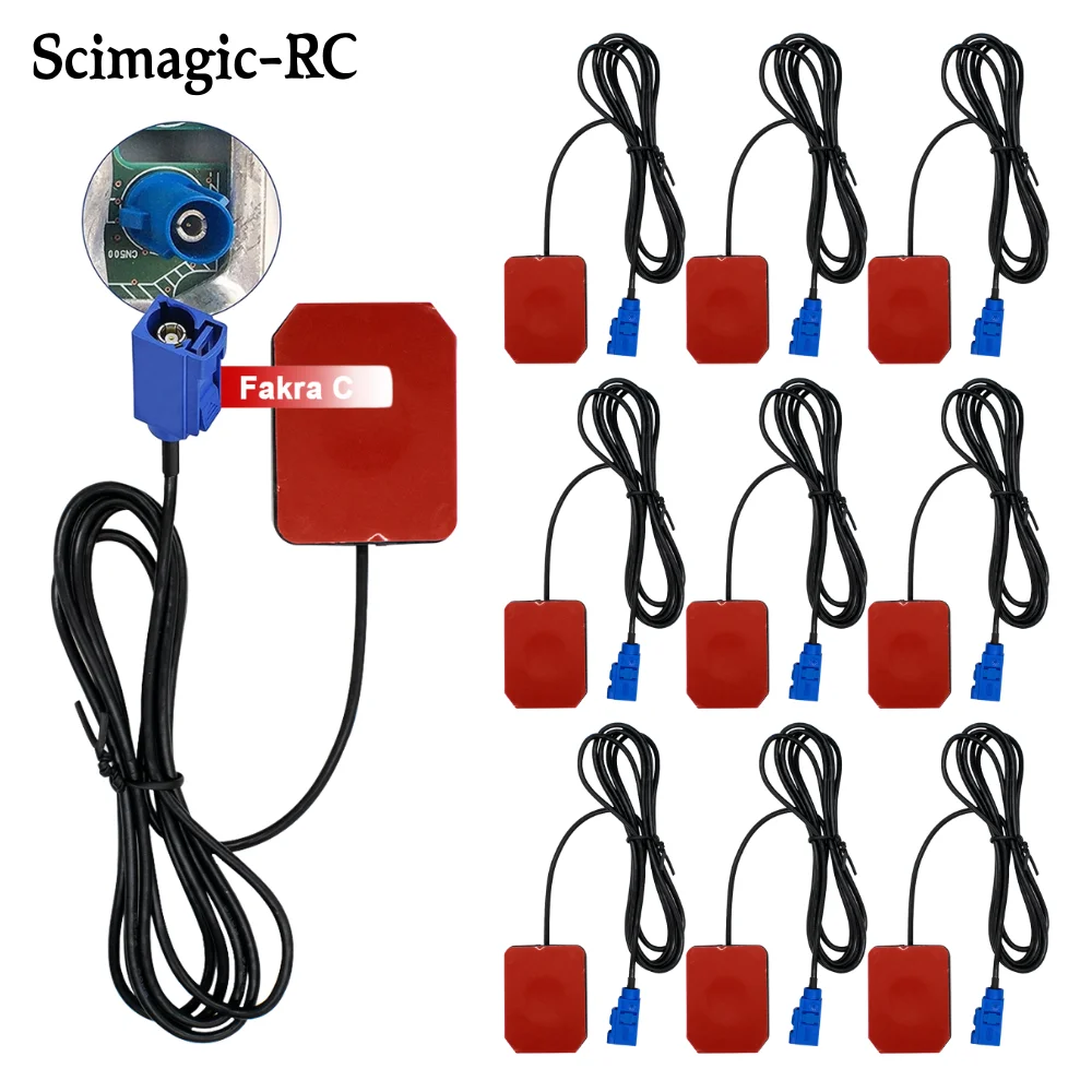 

1-10 шт. новая GPS-антенна SMA/Fakra MFD2 RNS2 RNS 510 MFD3 RNS-E для 1,5-метровой мыши, автомобильная навигационная GPS-антенна