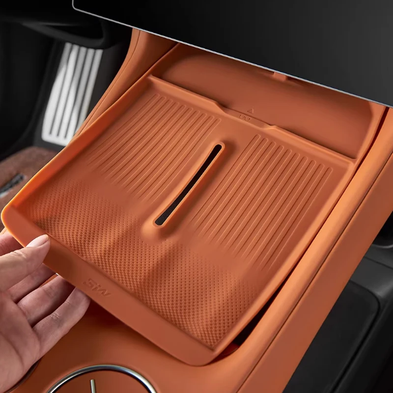 

For Xiaomi YU7 2025 2026 Central Control Wireless Silica Gel Pad Panel Dust Protection Pad