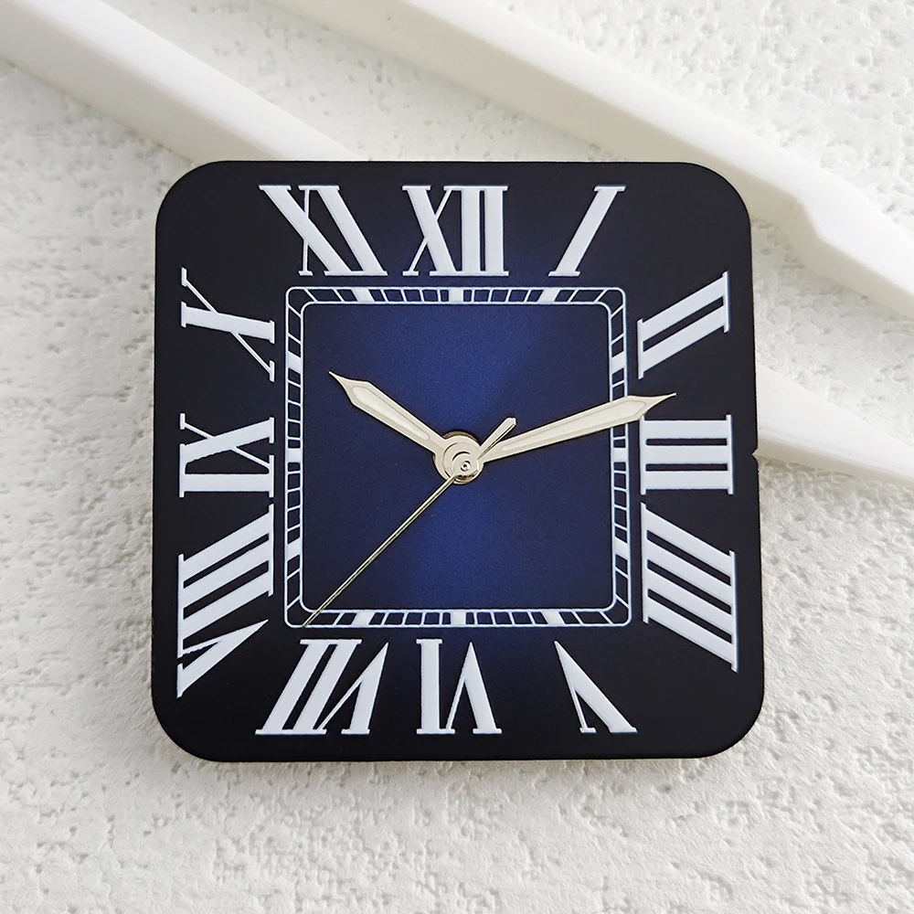 قرص سانتوس NH35/NH36 قرص روماني قرص مربع علبة مربعة مناسبة لإصلاح ملحقات ساعة الحركة NH35