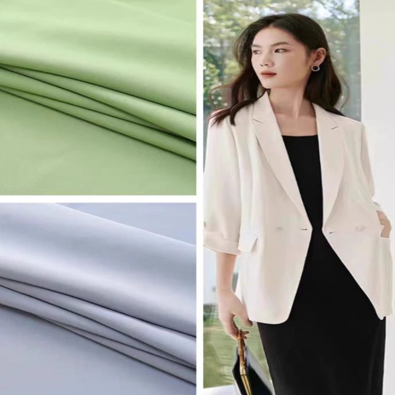 Thickened High Quality Suit Fabric Men's and Women's Jackets Suits Non-elastic Anti-wrinkle Trousers Uniform Clothing Fabric