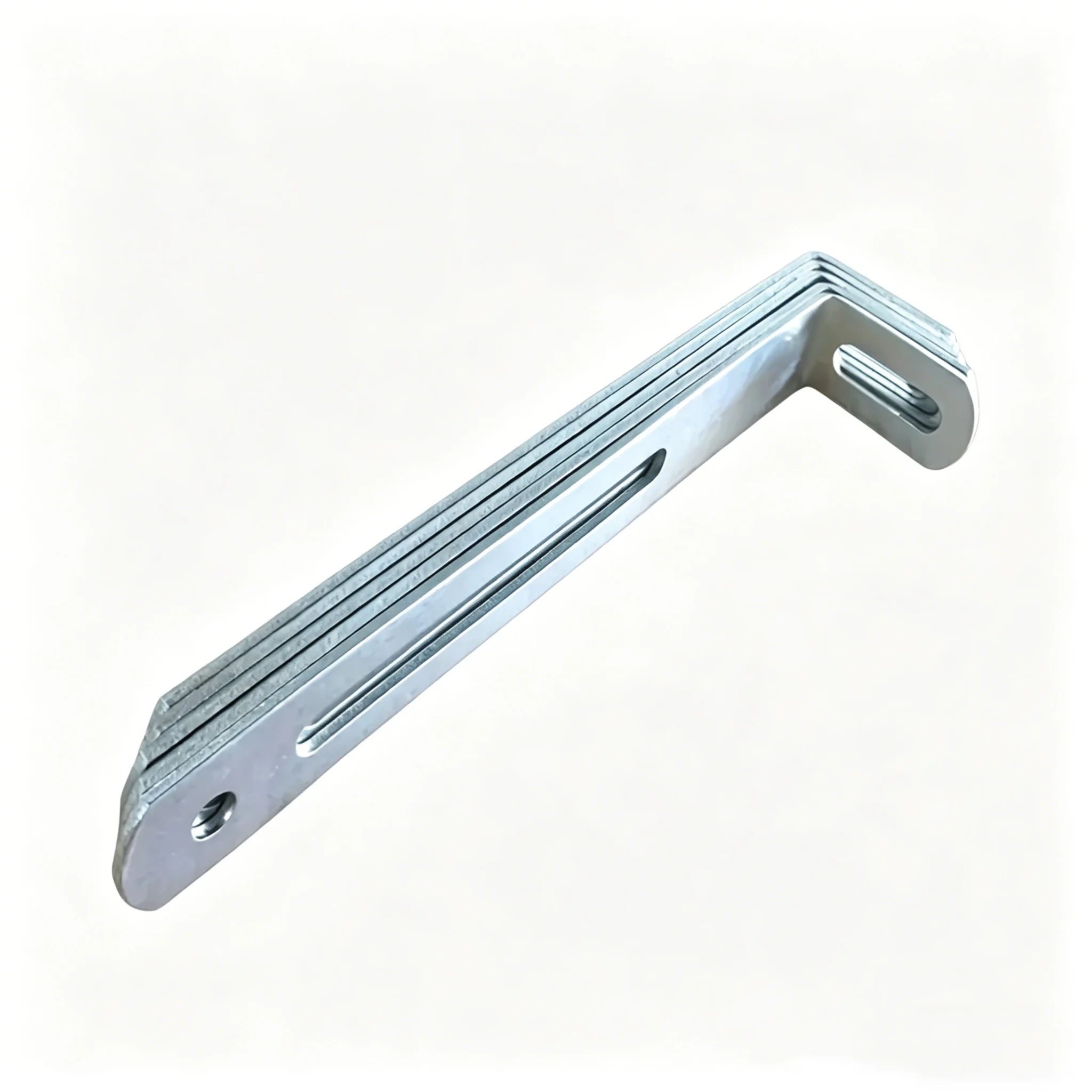 5Pcs Multifunctional L-shaped bracket angle code for fixing long-hole furniture connectors at 90-degree right angles