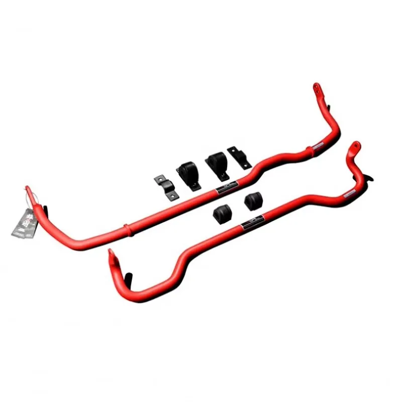 LVTU Factory Heavy Steel 25MM Front and Rear Sway Bar Kits -Roll Stabilizer Links for Golf 7 GTI 2014-2019