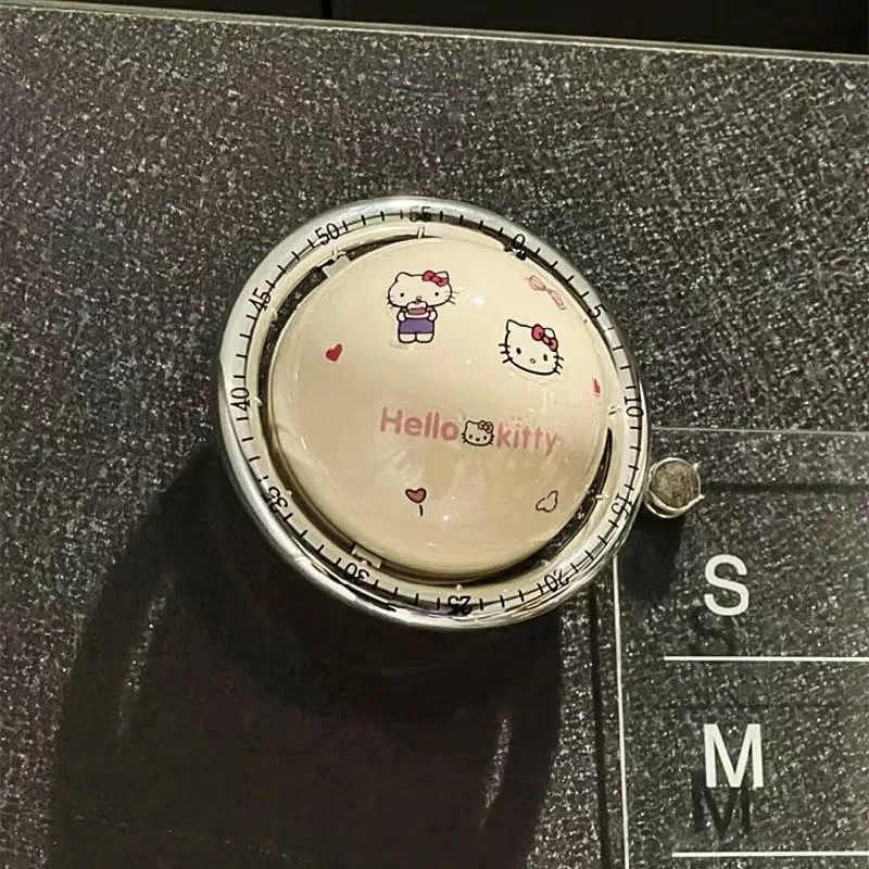 

Hello Kitty Timer Anime Kawaii Kitchen Supplies Special Timer Cooking Time Management Tool Desktop Ornament Cute Gift Wholesale