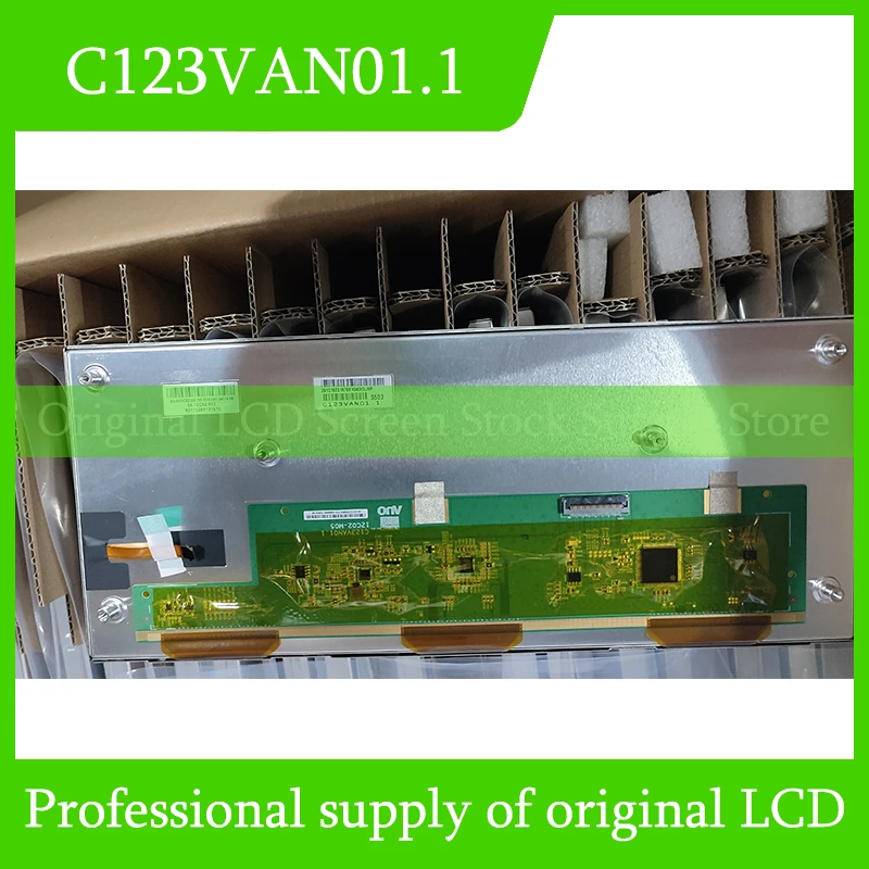 จอ LCD ขนาด12.3นิ้ว C123VAN01.1ผ่านการทดสอบแล้วและจัดส่งรวดเร็ว