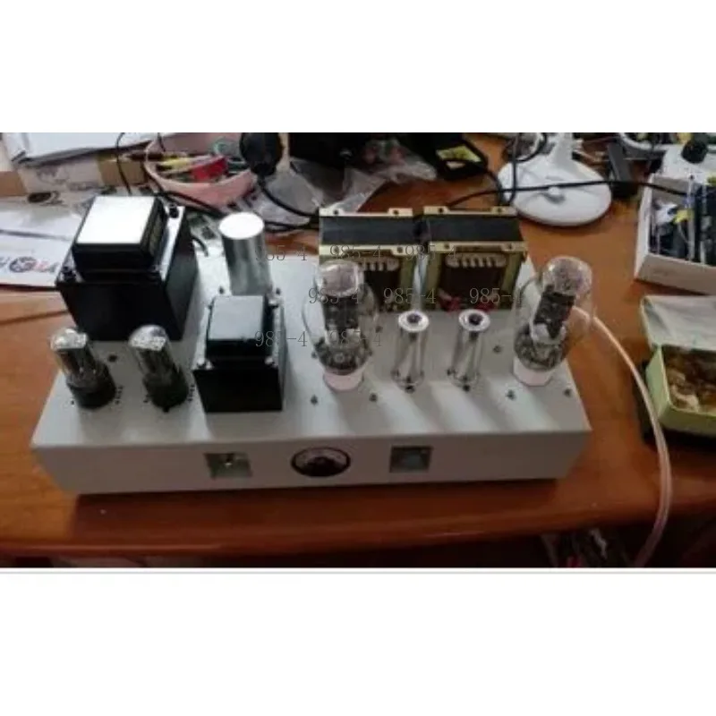 Single-Ended Hi-Fi Audio Amplifier，300B Tube Finished Machine with 6F3 Valve Ready to Use