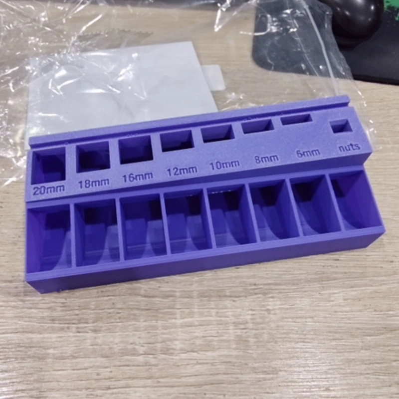 Efficient Screw Classification Tray 3D Printed Design For Tool Organization
