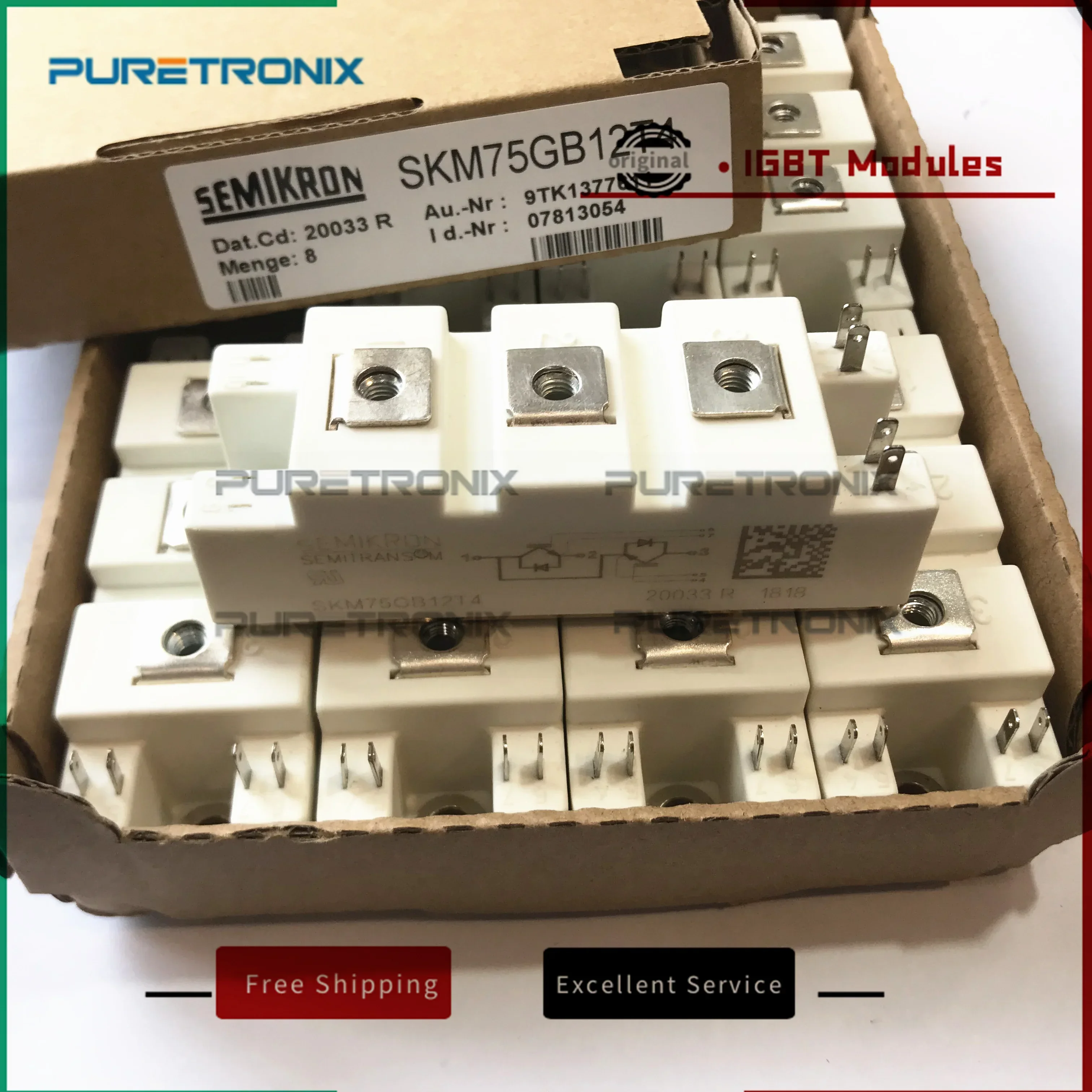 SKM75GB12T4 New Original IGBT module