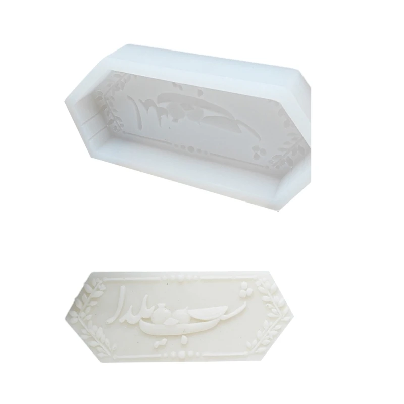 قوالب شموع من السيليكون على شكل رمان لصنع صابون الشموع من راتنجات الإيبوكسي