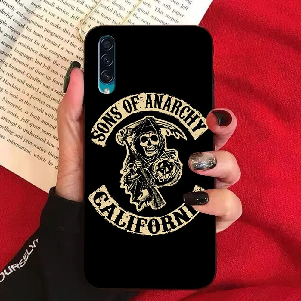 American TV S-Sons Of Anarchy Phone Case For Samsung A 10 11 12 13 20 21 22 30 31 32 40 51 52 53 70 71 72 73 91 13 shell