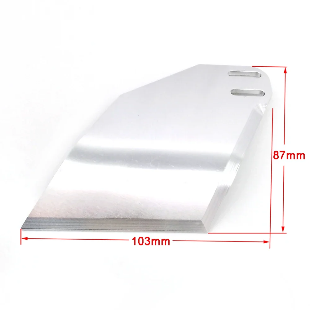 RC Hydroplane Angle Turn Fin Single Fin CNC Spare Part for Gasoline Nitro RC Hydro Speed Shrimp boat H Boat