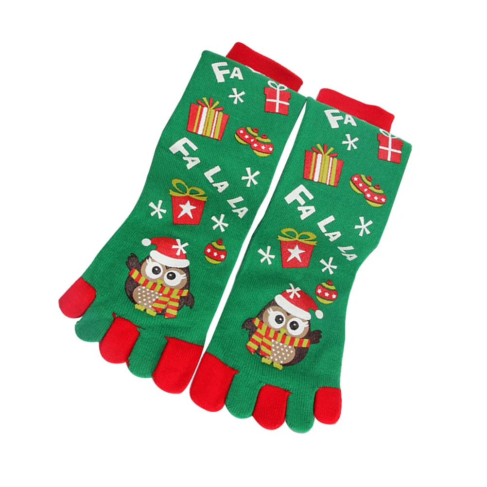 

Christmas Socks Stocking Stuffers Fuzzy Toe Separator Fillers Stockings Keep Warm Student