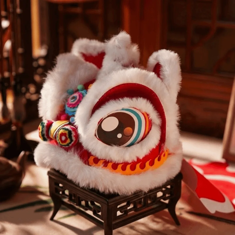 Creative Non Woven Lion Dance Hat DIY Material Package Headwear Props Handmade Headwear Spring Festival