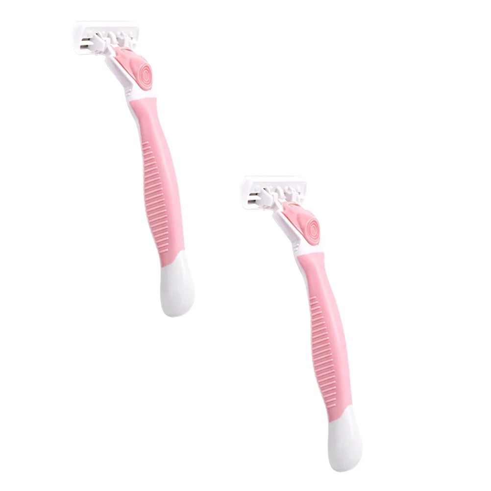 2 Pcs Razor Portable Hair Trimmer Remove Men Remover Shaver Kit Armpit Shaving Womens Razors for Face