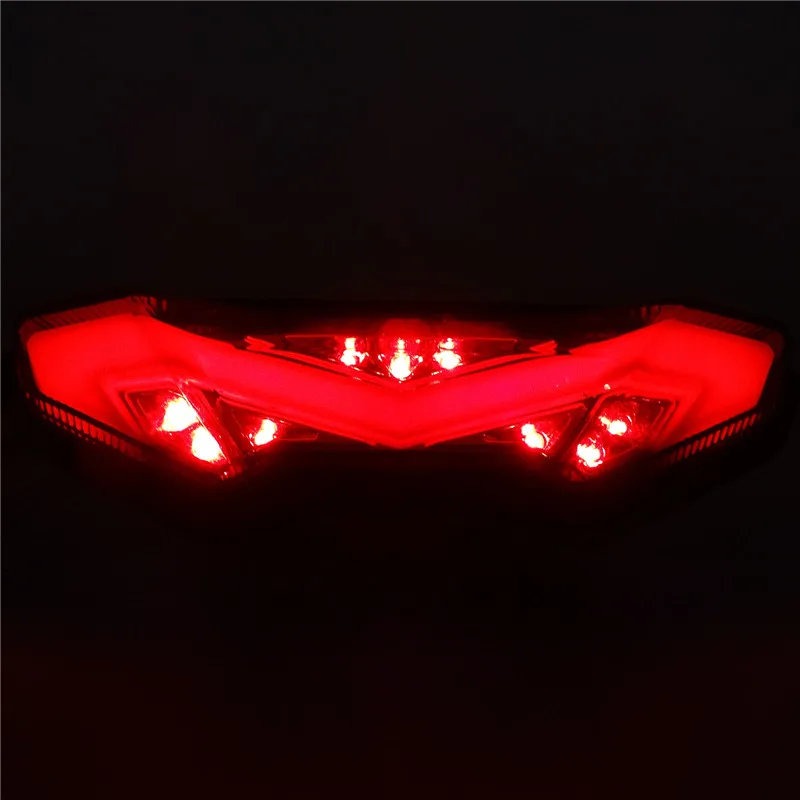 waase For Yamaha MT07 MT-07 Tracer 700 2016 2017 2018 2019 Rear Tail Light Brake Turn Signals Integrated LED Light