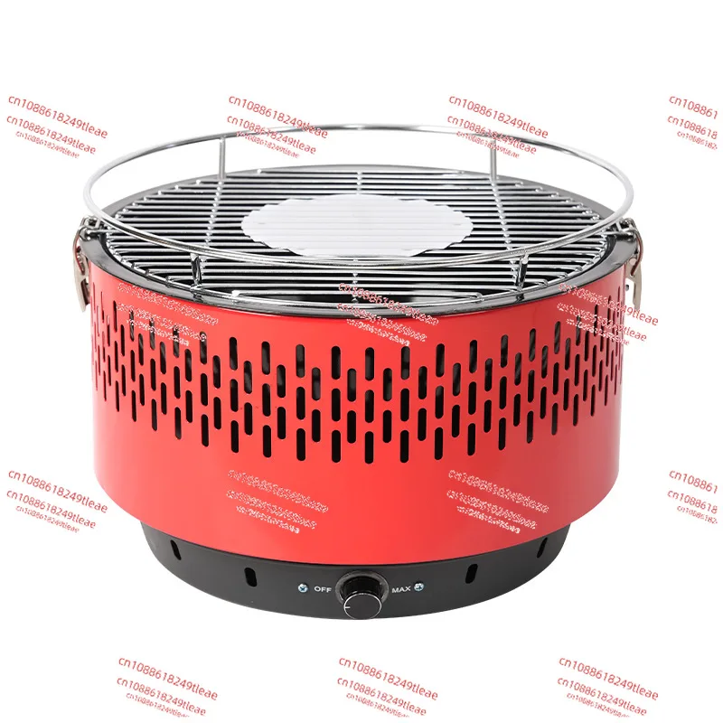 

Гриль-барбекю, уличный портативный бездымный барбекю, уголь, кемпинг, семейный сбор, камин, чай, плита в виде лотоса