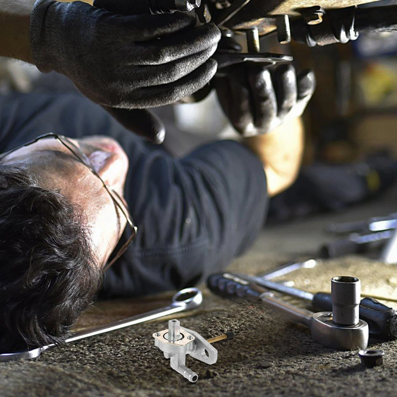 

Fuel Valve Petcock Shut Off Tank Switch Compatible Replacement for Trx250 350 650 Recon250 Atv Fuel Control Key Ignition Switch